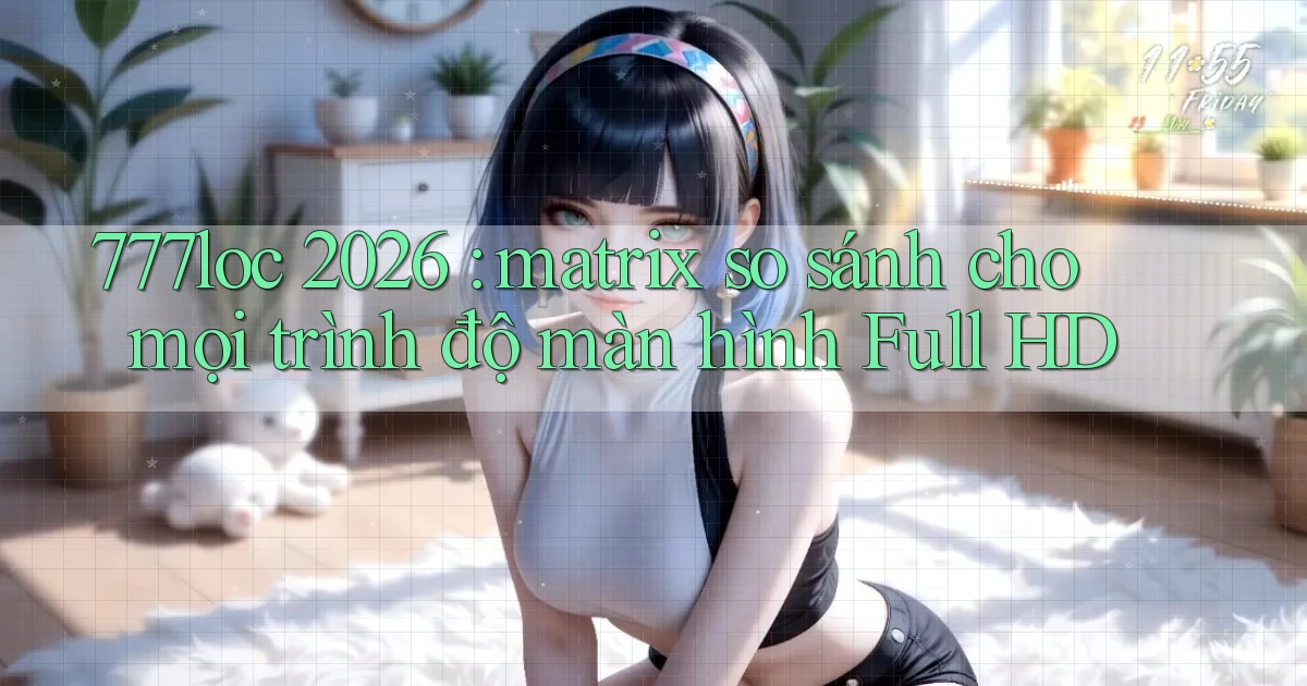 777loc 2026 matrix so sánh cho mọi trình độ màn hình Full HD