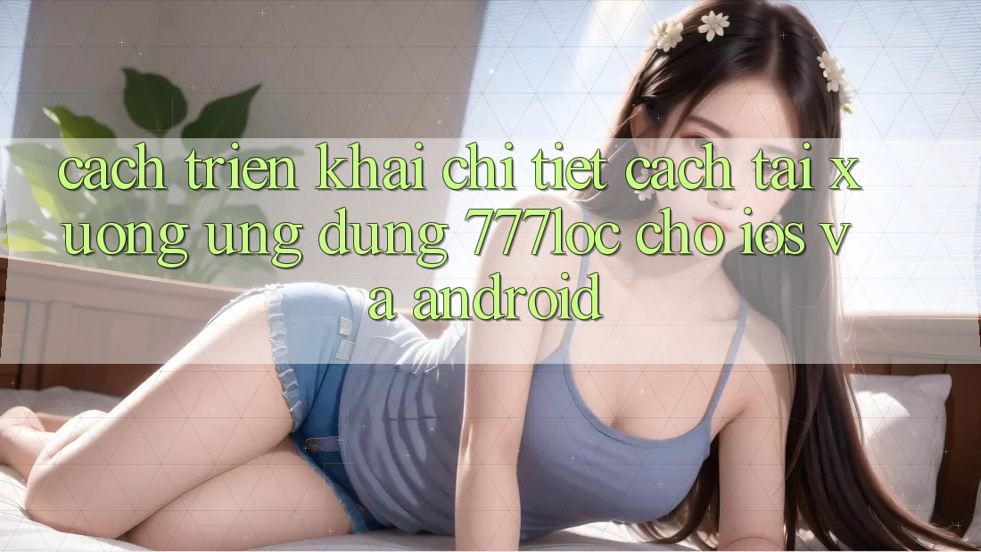 Cách triển khai Chi Tiết Cách Tải xuống Ứng Dụng 777loc Cho iOS Và Android