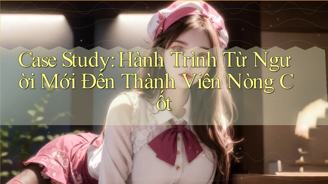 Case Study: Hành Trình Từ Người Mới Đến Thành Viên Nòng Cốt Case Study: Hành Trình Từ Người Mới Đến Thành Viên Nòng Cốt