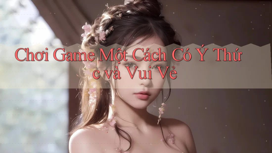 Chơi Game Một Cách Có Ý Thức và Vui Vẻ Chơi Game Một Cách Có Ý Thức và Vui Vẻ