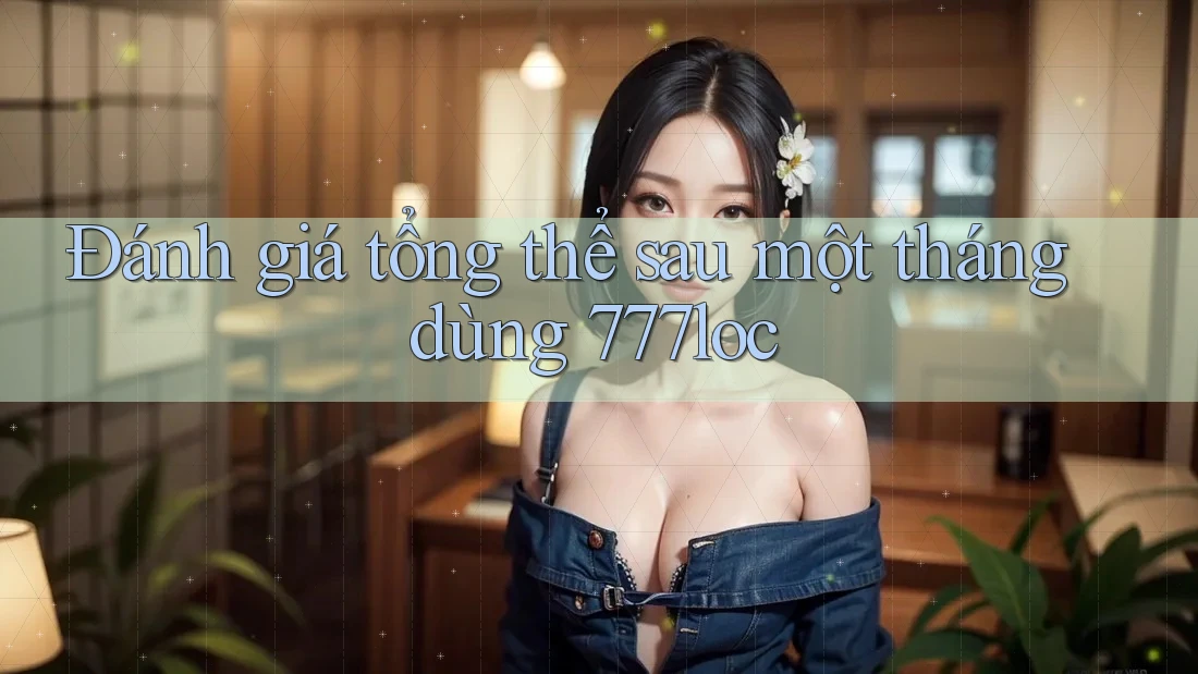 Đánh giá tổng thể sau một tháng dùng 777loc