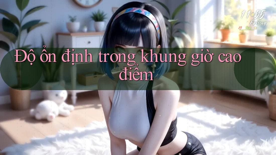 Độ ổn định trong khung giờ cao điểm