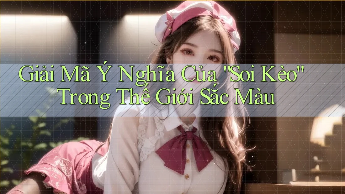 Giải Mã Ý Nghĩa Của “Soi Kèo” Trong Thế Giới Sắc Màu