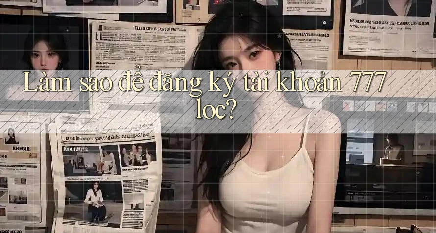 Làm sao để đăng ký tài khoản 777loc?