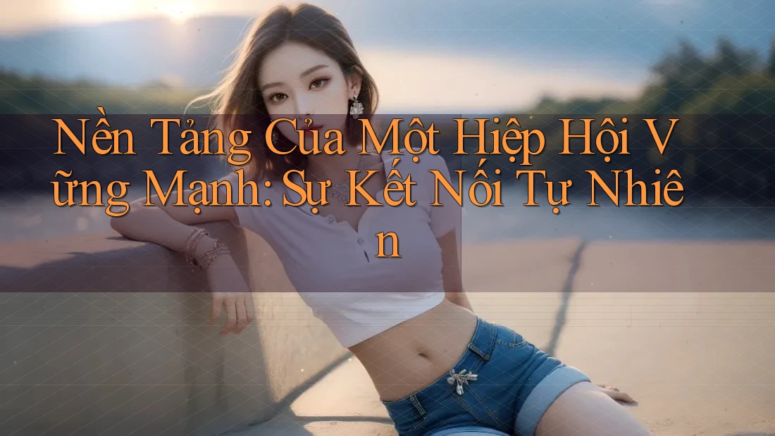 Nền Tảng Của Một Hiệp Hội Vững Mạnh: Sự Kết Nối Tự Nhiên