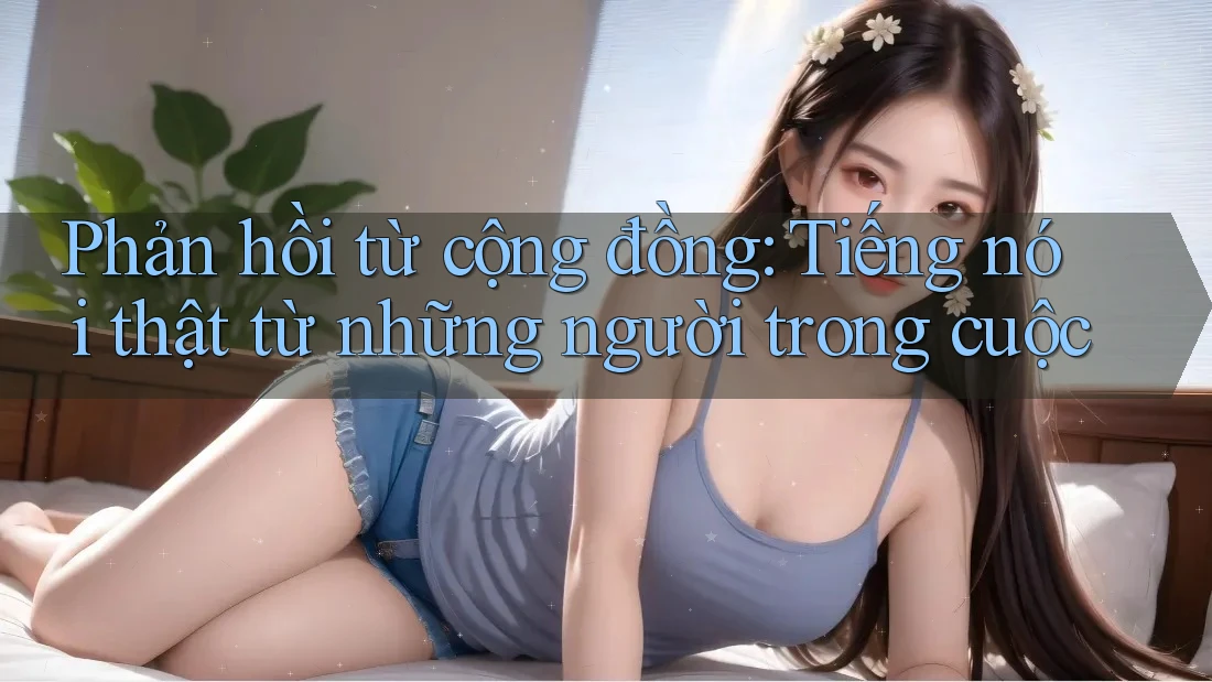 Phản hồi từ cộng đồng: Tiếng nói thật từ những người trong cuộc Phản hồi từ cộng đồng: Tiếng nói thật từ những người trong cuộc