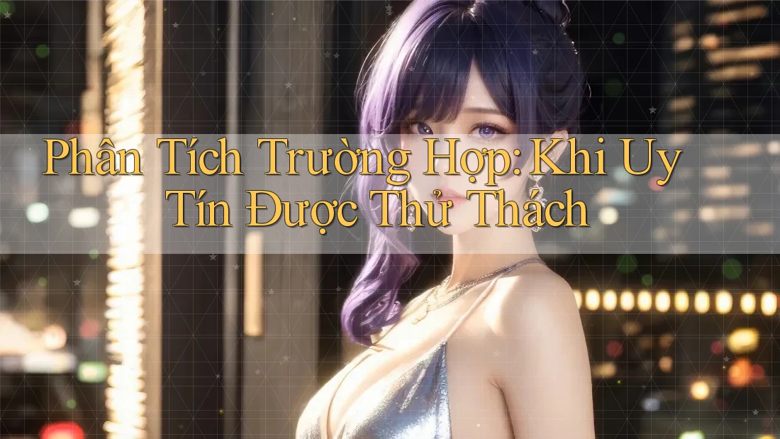 Phân Tích Trường Hợp: Khi Uy Tín Được Thử Thách Phân Tích Trường Hợp: Khi Uy Tín Được Thử Thách