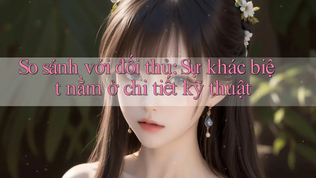 So sánh với đối thủ: Sự khác biệt nằm ở chi tiết kỹ thuật So sánh với đối thủ: Sự khác biệt nằm ở chi tiết kỹ thuật