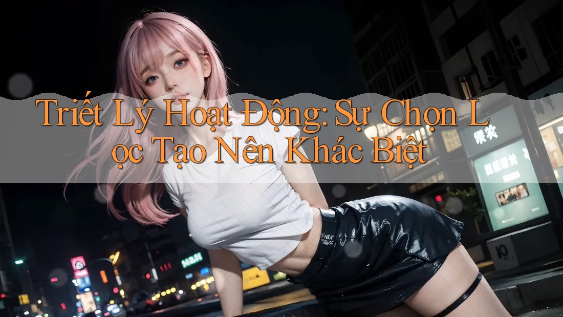 Triết Lý Hoạt Động: Sự Chọn Lọc Tạo Nên Khác Biệt Triết Lý Hoạt Động: Sự Chọn Lọc Tạo Nên Khác Biệt
