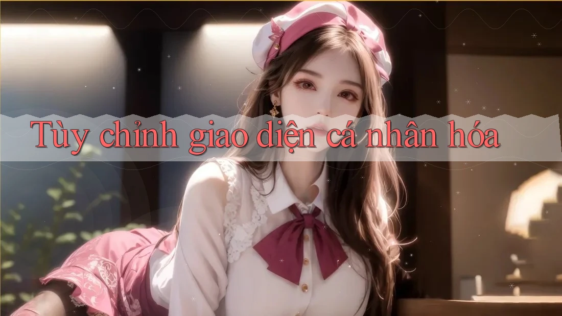 Tùy chỉnh giao diện cá nhân hóa Tùy chỉnh giao diện cá nhân hóa