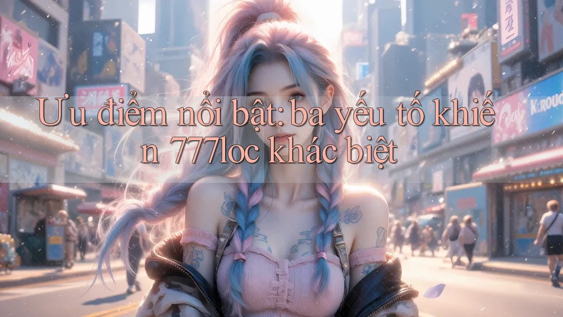 Ưu điểm nổi bật: ba yếu tố khiến 777loc khác biệt