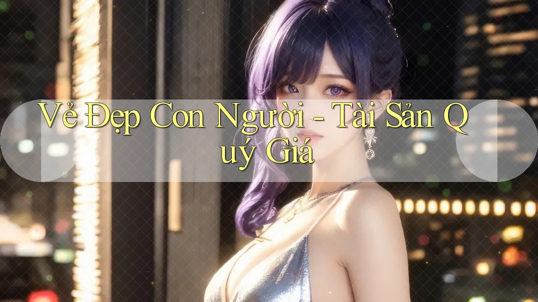 Vẻ Đẹp Con Người - Tài Sản Quý Giá Vẻ Đẹp Con Người - Tài Sản Quý Giá